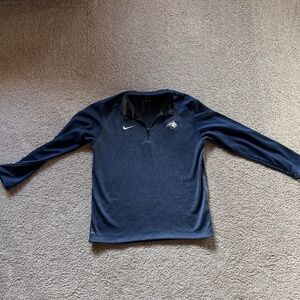 Nike Dri-FIT MSU Bobcats Quarter Zip Pullover – Men’s Large (Navy/Blue)